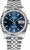 Rolex New Style Datejust Stainless Steel Factory Blue Index on Jubilee 116234