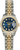 Rolex Women's New Style Two-Tone Datejust with Factory Diamond Bezel and Blue Diamond Dial 179383