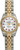 Rolex Women's New Style Two-Tone Datejust with Factory Mother of Pearl Ruby Dial