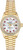 Rolex Women's President Yellow Gold Factory Diamond Bezel and Mother of Pearl Ruby 69138
