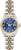 Rolex Women's Datejust Two Tone Fluted Factory Blue Concentric Dial