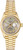 Rolex Women's President Yellow Gold Fluted Factory Silver Concentric Dial