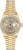 Rolex Women's President Yellow Gold Factory Diamond Bezel and Silver Concentric Dial