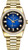 Rolex Men's Day Date President Yellow Gold Factory Diamond Bezel & Blue Vignette  Dial 18348 Rolex Men's Day Date President Yellow Gold Factory Diamond Bezel & Blue Vignette  Dial 18348