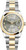 Rolex New Style Datejust Two Tone Smooth Bezel Silver Roman Dial
