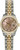 Rolex Women's New Style Two-Tone Datejust with Factory Diamond Bezel and Dark Mother of Pearl Diamond Dial 179383