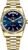 Rolex Day Date President Yellow Gold Factory Blue Index Dial 118238