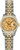 Rolex Women's New Style Two-Tone Datejust with Factory Diamond Bezel and Gold Crystal Diamond 179383