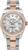 Rolex New Style Datejust Midsize Rose Gold Factory Smooth Bezel Mother of Pearl Diamond 178241