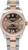 Rolex New Style Datejust Midsize Rose Gold Factory Smooth Bezel Chocolate Roman 178241