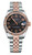Rolex New Style Datejust Midsize Rose Gold Black Arabic Dial 178271