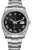 Rolex New Style Datejust Stainless Steel  Rolex Factory Diamond Bezel & Black Anniversary Roman Dial on Oyster Bracelet 116244