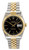 Rolex Men's Datejust Two Tone Fluted Black Index Dial
