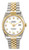 Rolex Men's Datejust Two Tone Fluted Factory White Large Diamond Dial