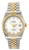 Rolex Men's Datejust Two Tone Fluted White Roman Dial