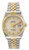 Rolex Men's Datejust Two Tone Fluted Ivory Pyramid Roman Dial