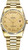 Rolex Men's Day Date President Yellow Gold Fluted Champagne Roman Dial 18038