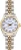 Rolex Women's Datejust Two Tone Fluted Factory White Diamond Dial