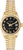 Rolex Women's President Yellow Gold Fluted Black Roman Dial