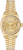 Rolex Women's President Yellow Gold Fluted Factory Champagne Diamond Dial
