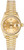 Rolex Women's President Yellow Gold Fluted Champagne Index Dial
