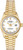 Rolex Women's President Yellow Gold Fluted White Roman Dial