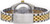 Rolex Women's Datejust Midsize 31mm Two Tone Factory Mother of Pearl Diamond Dial 68273