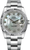Rolex New Style Datejust Stainless Steel  Fluted Bezel & Factory Mother of Pearl Diamond Dial on Oyster Bracelet 116234
