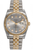 Rolex New Style Datejust Two Tone Factory Grey Diamond Dial 116233