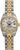 Rolex Womens New Style Two-Tone Datejust with Factory Silver Diamond Dial 179173