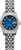 Rolex Womens New Style Steel Datejust Factory Blue Vignette Diamond 179174