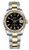 Rolex New Style Datejust Midsize Two Tone Black Index Dial 178273