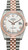 Rolex New Style Datejust Rose Two Tone Fluted Bezel & White Roman Dial on Jubilee Bracelet 116231