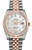 Rolex New Style Datejust Rose Two Tone Factory Mother of Pearl Diamond Dial on Jubilee Bracelet 116231 Rolex New Style Datejust Rose Two Tone Factory Mother of Pearl Diamond Dial on Jubilee Bracelet 116231