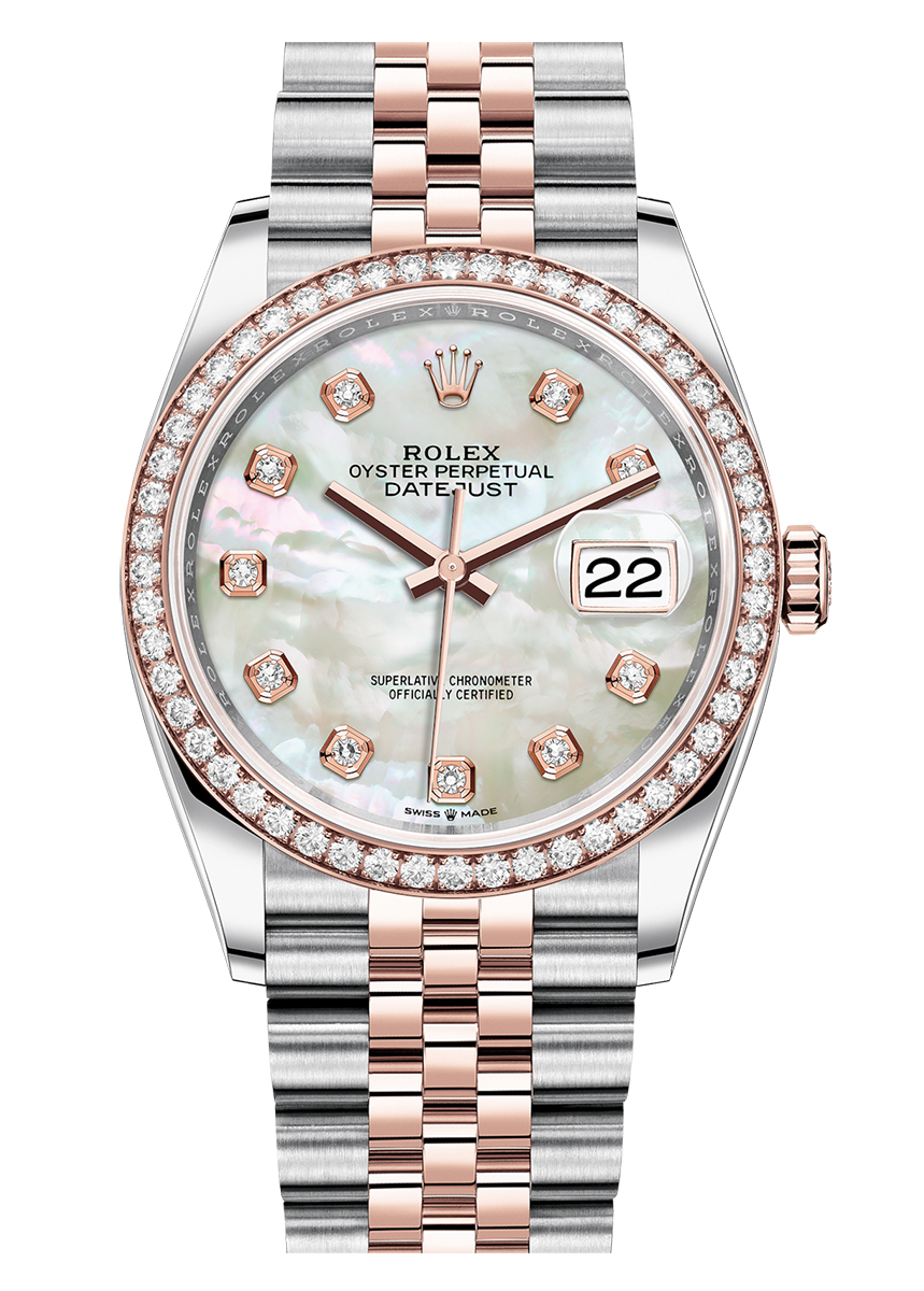 きよぴーです Rolex Datejust 36 Black Dial Two Tone Men's Watch 126231