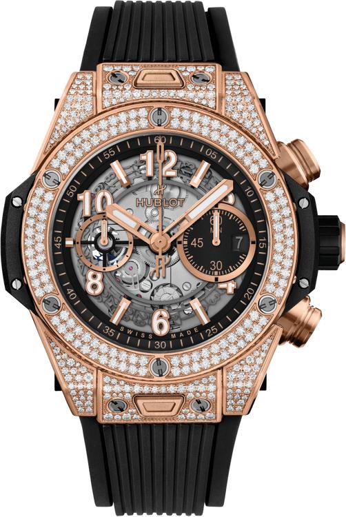 Hublot Big Bang Unico King Gold Pavé 44 421.OX.1180.RX.1704