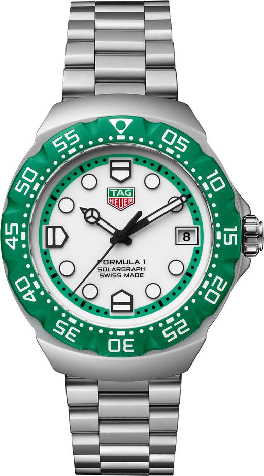 TAG Heuer Formula 1 Solargraph Green WBY1113 Watch