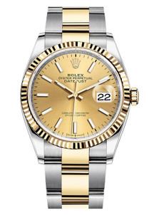 ときんこベージュ36 Rolex Datejust 36mm Two Tone 126233CXO - Luxury of Watches