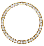 Diamond bezel for 31mm in Yellow Gold