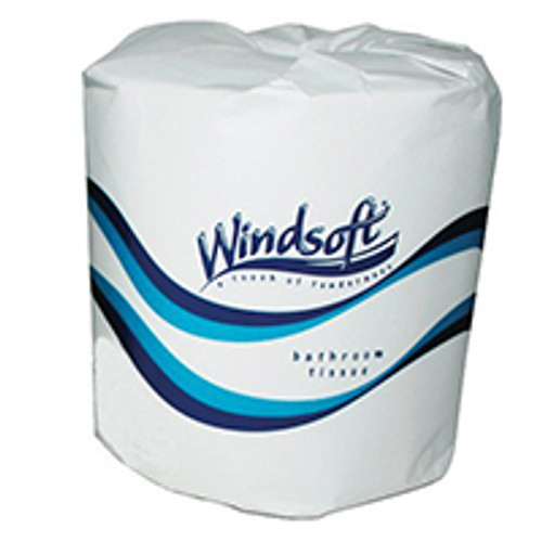 Windsoft Standard Two-Ply Bathroom Tissue Rolls (Case of 96)