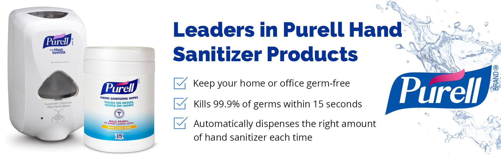 Leaders in purell hand santizer products