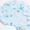 Shade Critters Swimsuit Longsleeve One Piece Girls 6m-6 Blue Daisy Stripe