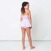 Lilac Daisy Smocked w/tutu Girls One Piece Swimsuit 6m-10 Lilac Daisy Smocked w/tutu Girls One Piece Swimsuit 6m-10