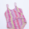 Detail of Shade Critters Rainbow Shimmer Stripe Girls One Piece Swimsuit 6m-10 Detail of Shade Critters Rainbow Shimmer Stripe Girls One Piece Swimsuit 6m-10