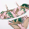 Detail of Shade Critters Tropical Leopard Off the Shoulder Tween Girls Cute Bikini 7-14