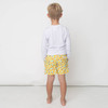 Shade Critters Ditsy Ducks Boys 4 Way Stretch Swim Trunk