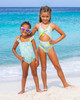 Shade Critters Crochet Floral Girls One Piece Swimsuit Sizes 4-14