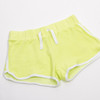 Detail of Shade Critters Citron Terry Girls Drawstring Short Detail of Shade Critters Citron Terry Girls Drawstring Short