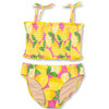 Shade Critters Summer Lemonade Smocked Girls Swimsuit