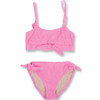Shade Critters Tween Hibiscus Pink Terry Knot Bikini